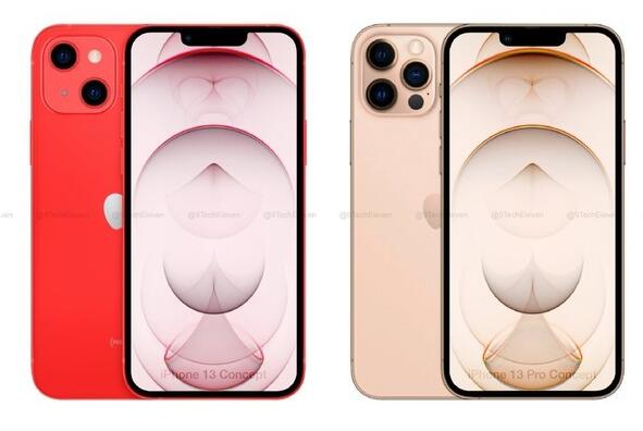 iPhone 13/13 Pro高清渲染圖亮相 這設計你喜歡嗎
