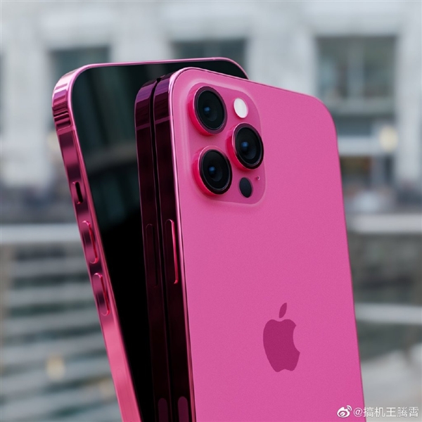 iPhone 13“玫瑰粉”上手圖曝光：小劉海+通體粉色 年底登場(chǎng)