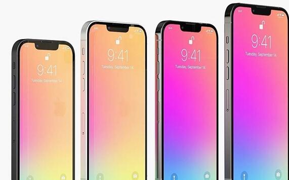 iPhone 13超清渲染圖曝光:全系升級小劉海!
