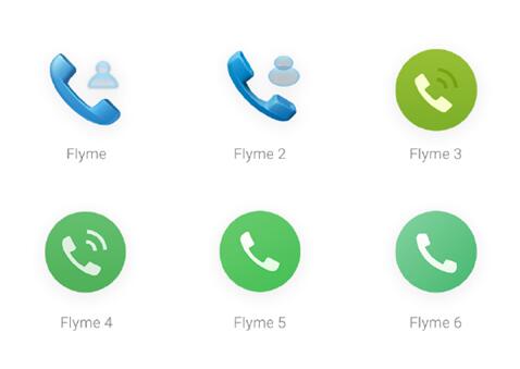 那里有押手機借錢的:魅族Flyme九周年！官方回顧Flyme歷代設計