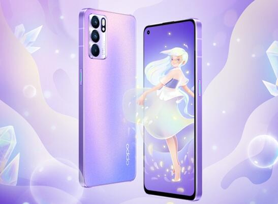 有哪里典當(dāng)手機(jī)嗎:張子楓代言！OPPO Reno6星黛紫上市：2799元