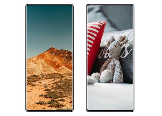 最佳全面屏!小米MIX 4渲染圖曝光:屏下前攝肉眼不可見